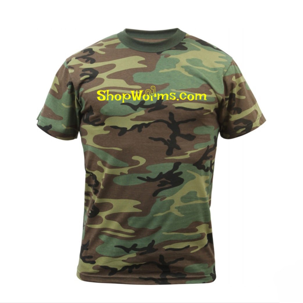 Camo Short Sleeve Shirt - Apparel - Shop Worms